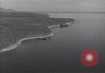 Image of coast line and forests Guadalcanal Solomon Islands, 1943, second 29 stock footage video 65675036177
