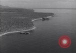 Image of coast line and forests Guadalcanal Solomon Islands, 1943, second 32 stock footage video 65675036177