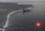 Image of coast line and forests Guadalcanal Solomon Islands, 1943, second 39 stock footage video 65675036177