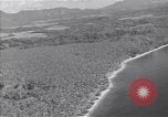 Image of coast line and forests Guadalcanal Solomon Islands, 1943, second 48 stock footage video 65675036177