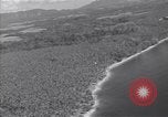 Image of coast line and forests Guadalcanal Solomon Islands, 1943, second 50 stock footage video 65675036177