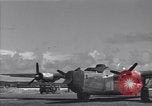 Image of B-29 bomber Saipan Northern Mariana Islands, 1944, second 60 stock footage video 65675036178