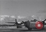 Image of B-29 bomber Saipan Northern Mariana Islands, 1944, second 61 stock footage video 65675036178