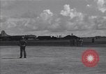 Image of B-29 bomber Saipan Northern Mariana Islands, 1944, second 5 stock footage video 65675036180