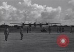 Image of B-29 bomber Saipan Northern Mariana Islands, 1944, second 59 stock footage video 65675036180