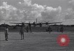 Image of B-29 bomber Saipan Northern Mariana Islands, 1944, second 60 stock footage video 65675036180