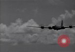 Image of B-29 bomber landing Saipan Northern Mariana Islands, 1944, second 9 stock footage video 65675036186