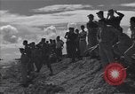 Image of B-29 bomber landing Saipan Northern Mariana Islands, 1944, second 19 stock footage video 65675036186