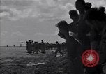 Image of B-29 bomber landing Saipan Northern Mariana Islands, 1944, second 24 stock footage video 65675036186