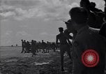 Image of B-29 bomber landing Saipan Northern Mariana Islands, 1944, second 27 stock footage video 65675036186