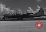 Image of B-29 bomber landing Saipan Northern Mariana Islands, 1944, second 43 stock footage video 65675036186