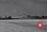 Image of B-29 bomber landing Saipan Northern Mariana Islands, 1944, second 51 stock footage video 65675036186