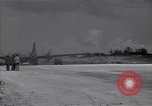 Image of B-29 bomber landing Saipan Northern Mariana Islands, 1944, second 60 stock footage video 65675036186