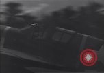 Image of fighter planes take off Guadalcanal Solomon Islands, 1944, second 27 stock footage video 65675036200