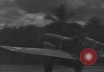 Image of fighter planes take off Guadalcanal Solomon Islands, 1944, second 30 stock footage video 65675036200