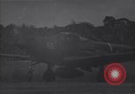 Image of fighter planes take off Guadalcanal Solomon Islands, 1944, second 36 stock footage video 65675036200
