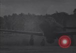 Image of fighter planes take off Guadalcanal Solomon Islands, 1944, second 45 stock footage video 65675036200