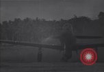 Image of fighter planes take off Guadalcanal Solomon Islands, 1944, second 46 stock footage video 65675036200