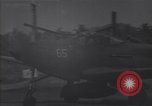 Image of fighter planes take off Guadalcanal Solomon Islands, 1944, second 57 stock footage video 65675036200