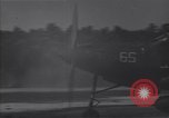Image of fighter planes take off Guadalcanal Solomon Islands, 1944, second 61 stock footage video 65675036200