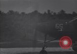 Image of fighter planes take off Guadalcanal Solomon Islands, 1944, second 62 stock footage video 65675036200