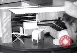 Image of designs of modern kitchens New York United States USA, 1946, second 34 stock footage video 65675036209