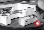 Image of designs of modern kitchens New York United States USA, 1946, second 45 stock footage video 65675036209