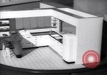 Image of designs of modern kitchens New York United States USA, 1946, second 62 stock footage video 65675036209