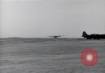 Image of damaged PB-4Y-1 plane Iwo Jima, 1945, second 4 stock footage video 65675036214