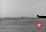 Image of damaged PB-4Y-1 plane Iwo Jima, 1945, second 5 stock footage video 65675036214