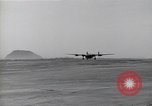 Image of damaged PB-4Y-1 plane Iwo Jima, 1945, second 7 stock footage video 65675036214