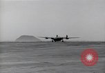 Image of damaged PB-4Y-1 plane Iwo Jima, 1945, second 8 stock footage video 65675036214