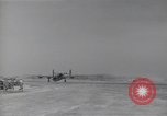 Image of damaged PB-4Y-1 plane Iwo Jima, 1945, second 16 stock footage video 65675036214