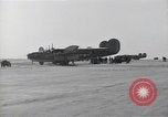 Image of damaged PB-4Y-1 plane Iwo Jima, 1945, second 21 stock footage video 65675036214