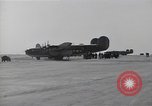 Image of damaged PB-4Y-1 plane Iwo Jima, 1945, second 22 stock footage video 65675036214