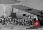 Image of damaged PB-4Y-1 plane Iwo Jima, 1945, second 38 stock footage video 65675036214