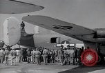 Image of damaged PB-4Y-1 plane Iwo Jima, 1945, second 45 stock footage video 65675036214