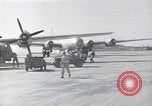 Image of fueling of B-29 bombers Iwo Jima, 1945, second 7 stock footage video 65675036215