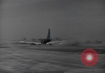 Image of landing of B-29 bombers Iwo Jima, 1945, second 14 stock footage video 65675036216
