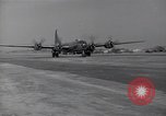Image of landing of B-29 bombers Iwo Jima, 1945, second 16 stock footage video 65675036216