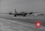 Image of landing of B-29 bombers Iwo Jima, 1945, second 17 stock footage video 65675036216
