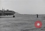 Image of landing of B-29 bombers Iwo Jima, 1945, second 21 stock footage video 65675036216