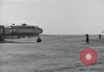 Image of landing of B-29 bombers Iwo Jima, 1945, second 24 stock footage video 65675036216