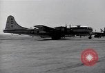 Image of landing of B-29 bombers Iwo Jima, 1945, second 25 stock footage video 65675036216