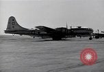 Image of landing of B-29 bombers Iwo Jima, 1945, second 26 stock footage video 65675036216