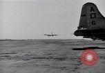 Image of landing of B-29 bombers Iwo Jima, 1945, second 29 stock footage video 65675036216
