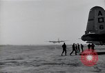 Image of landing of B-29 bombers Iwo Jima, 1945, second 48 stock footage video 65675036216