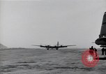 Image of landing of B-29 bombers Iwo Jima, 1945, second 52 stock footage video 65675036216