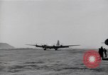 Image of landing of B-29 bombers Iwo Jima, 1945, second 53 stock footage video 65675036216