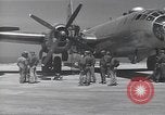 Image of engine B-29 bomber Iwo Jima, 1945, second 4 stock footage video 65675036218